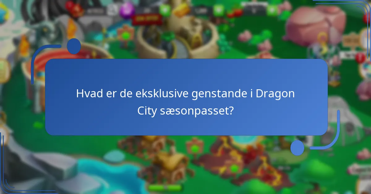 Hvilke premium belønninger tilbydes i Dragon City sæsonpasset?