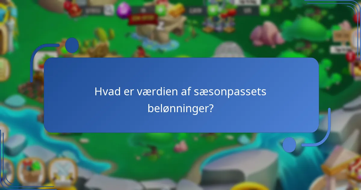 Hvilke specielle genstande er inkluderet i sæsonpasset?